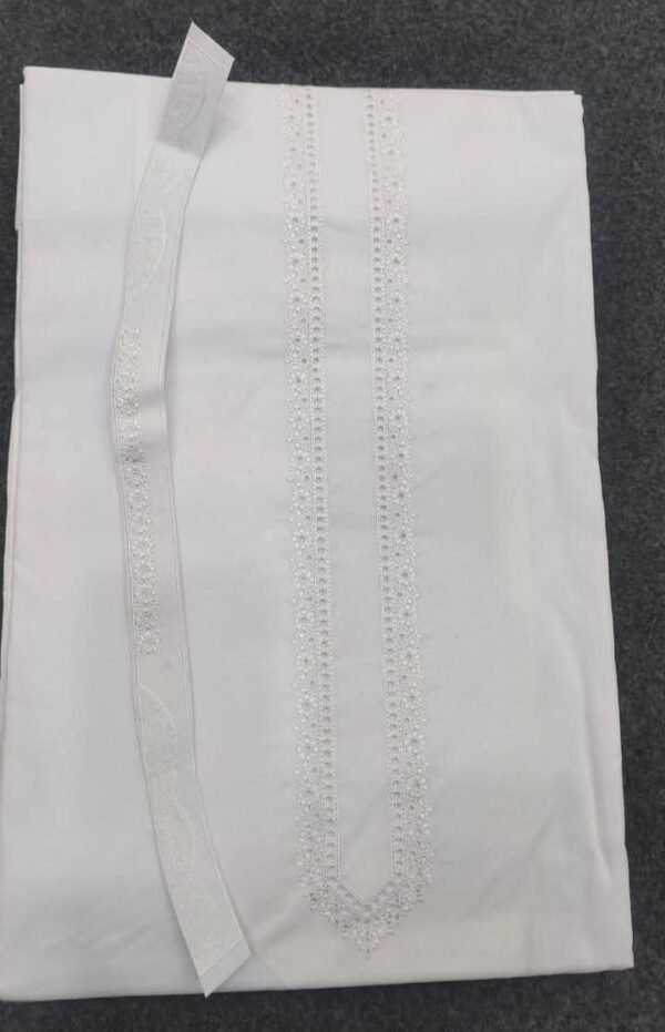 embroidered fabric [ unstitched ] - Image 4