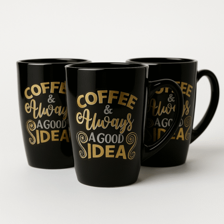 Sogo Black 6 Cups Set