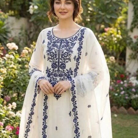 Designer Party Wear Look Pure Rayon Cotton Top & Farshi Palazzo With Dupatta set