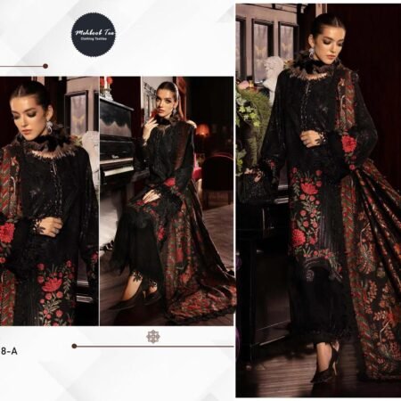 Unstitched | Elegant Embroidered | Ombre Lawn